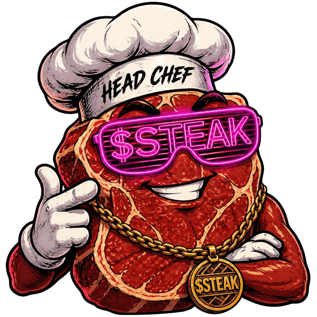 $STEAKHOUSE Head Chef mascot